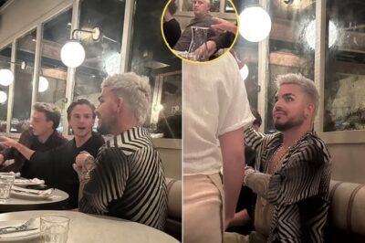 Most stars might’ve made a fuss — but not Adam Lambert. When asked to move tables mid-dinner at a glitzy event, he didn’t roll his eyes or throw shade. Instead, he smiled and said, “No worries at all.” That quiet grace? It’s the kind of star power that doesn’t need a spotlight. Watch the classy moment winning hearts below.
