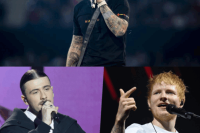 Énorme scandale à Lille : Ed Sheeran provoque une vague d’indignation mondiale après un message bouleversant concernant sa prestation explosive avec Pierre Garnier !