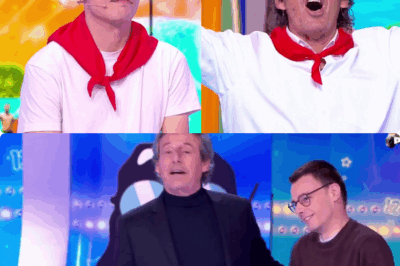 Look similaire pour Emilien et Jean-Luc Reichmann sur le plateau des 12 Coups de midi… On vous explique pourquoi !