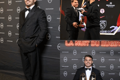 À l’heure où le monde célèbre l’excellence, Oli écrit un message bouleversant à Antoine Dupont : un Oscar d’or, une amitié d’exception
