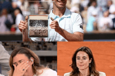 Marion Bartoli craque complètement à l’antenne face à Richard Gasquet après lui avoir fait une énorme déclaration