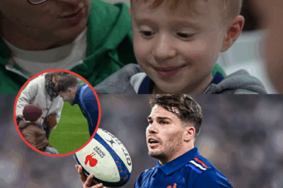 Ému aux larmes, Antoine Dupont interrompt sa préparation olympique pour rencontrer Marius, 8 ans, atteint de glycogénose : un moment bouleversant capté en direct au Téléthon 2024 qui a fait fondre la France entière — ce que les caméras n’ont pas montré vous laissera sans voix !