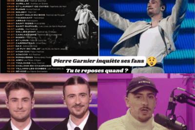Tu te reposes quand ? Pierre Garnier, ses fans extrêmement inquiets après sa dernière annonce