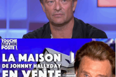 David Hallyday choque la France : après la vente de la villa familiale de Marnes-la-Coquette, il révèle une décision fracassante qui pourrait briser à jamais ses liens déjà fragiles avec Laeticia Hallyday — tensions, héritage et règlements de comptes au grand jour !