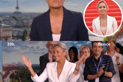 « C’est le moment où je perds un peu le contrôle » : Anne-Sophie Lapix fond en larmes, prise par l’émotion en direct lors de son tout dernier JT sur France 2 – un adieu bouleversant qui choque la France entière