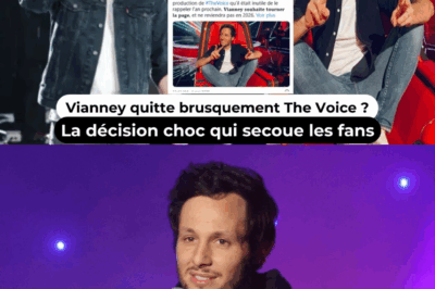Vianney Quitte The Voice : Une Pause pour se Réinventer