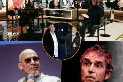 Florent Pagny et Julien Clerc : règlement de comptes en plein plateau télévisé