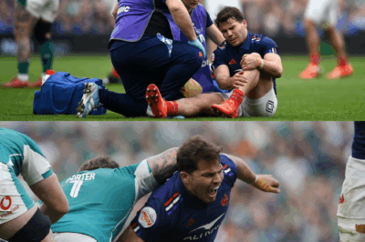 Coup de tonnerre dans le rugby français ! Antoine Dupont gravement blessé au genou : rupture des ligaments confirmée, le héros du XV de France forfait pour la fin du Tournoi des Six Nations – sa carrière en danger ? Voici les détails alarmants qui font trembler tout un pays !