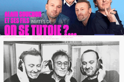 Alain Souchon et ses Fils invités de “On se tutoie ?…” avec Jean-Luc Reichmann