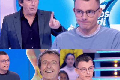 Émilien, le prodige des 12 Coups de Midi, semble toujours sûr de lui… jusqu’au jour où Jean-Luc Reichmann aborde un sujet plus personnel. Face à la question, le jeune homme marque un temps d’arrêt, visiblement ému, avant de répondre : “À ce niveau-là, c’est très compliqué à dire.” Une phrase lourde de sens qui intrigue autant qu’elle émeut. Que se cache-t-il derrière cette retenue soudaine ? Un moment rare, sincère et bouleversant, qui mérite toute votre attention. Cliquez ici pour lire la suite.