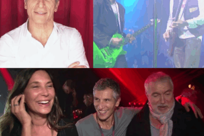 Ce soir inoubliable où le rock français renaît avec une intensité foudroyante sur le plateau de My Taratata : Téléphone, légende vivante, ressuscite toute une époque en jouant “Ça c’est vraiment toi” en live ; la voix résonne, les guitares hurlent, Nagui chancelle d’émotion, le public explose, et c’est toute l’âme rebelle de la jeunesse française qui s’enflamme à nouveau dans une performance sauvage, vibrante, à la puissance brute, comme un éclair traversant le cœur d’une génération nostalgique.