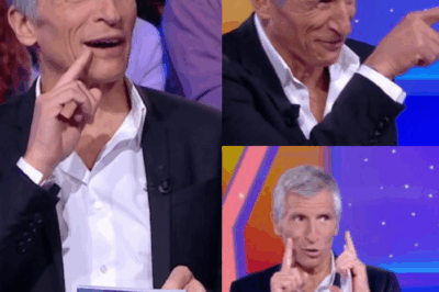 C’est viral : Nagui lance une vanne sur le physique du compagnon d’une candidate, et le live devient épique ! Entre regard complice et rires embarrassés, toute l’équipe jubile. Découvrez la vidéo ZAPTV qui fait déjà le buzz – cliquez ici pour la voir en exclu !