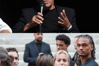 “Après les obsèques, Audrey Crespo-Mara découvre le testament de Thierry Ardisson : 80 % de sa fortune destinée à un projet inattendu — elle reste sans voix”