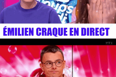 Moment de tension maximale en direct : Émilien fond en larmes devant les caméras et lâche enfin toute la vérité avec un bouleversant “Je ne pouvais plus le cacher”, Jessica totalement sous le choc !