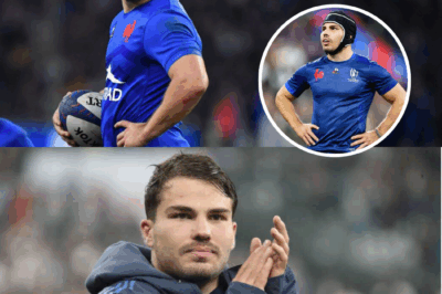 Sang, regards vides, et une bagarre évitée de justesse : Antoine Dupont sauve les Bleus d’un scandale explosif face aux All Blacks, sans jouer une seule minute