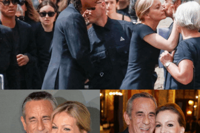 “Effondrée, elle parle seule dans l’appartement vide” : Audrey Crespo-Mara bouleversée par la mort de Thierry Ardisson — leur histoire d’amour tragique émeut la France entière