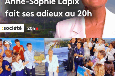 Après huit années à sa tête, Anne-Sophie Lapix a fait ses adieux au JT de 20h de France 2: “Voilà, c’est fini. Je souhaite bonne chance à Léa Salamé, qui est très talentueuse, forte et chaleureuse.” 📺