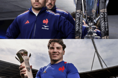 Élu Joueur du Tour, Antoine Dupont surprend tout le monde : ce moment magique bouleversera-t-il à jamais l’avenir du rugby français et le destin du Championnat mondial ?