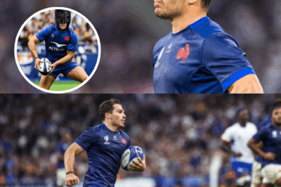 Masqué mais invincible : Antoine Dupont fait un retour explosif après sa blessure, et galvanise la France entière avec son masque devenu symbole de résistance nationale