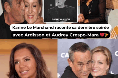 Mort de Thierry Ardisson : Karine Le Marchand ne mâche pas ses mots sur son couple avec Audrey Crespo-Mara