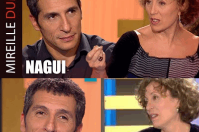Nagui, connu pour sa bonne humeur constante à la télévision, a soudainement brisé l’armure en évoquant, dans un extrait poignant d’INA avec Mireille Dumas, les relations complexes avec ses parents. Entre admiration, culpabilité et douleur sourde, il raconte comment son enfance a été marquée par le déracinement et les exigences d’un père intransigeant. Ce témoignage bouleverse ceux qui pensaient tout savoir sur l’animateur. Quelles sont ces vérités longtemps cachées ? Et pourquoi ce moment filmé des années 90 réémerge aujourd’hui avec une telle intensité ? Cliquez sur le lien pour tout découvrir.
