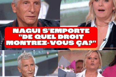 Moment de tension inédit sur le plateau de Télématin : invité pour une séquence légère, Nagui explose face à Flavie Flament et Julien Arnaud après une remarque jugée déplacée. Le malaise s’installe immédiatement, les visages se figent, le public retient son souffle. Entre silence glacial et échanges houleux, l’émission vire au face-à-face gênant. Que s’est-il vraiment dit hors caméra ? Pourquoi Nagui a-t-il réagi aussi vivement ? Était-ce une provocation ou une simple maladresse ? Ce clash inattendu révèle des tensions profondes entre vedettes du petit écran. Cliquez sur le lien pour découvrir les coulisses de ce moment électrique.