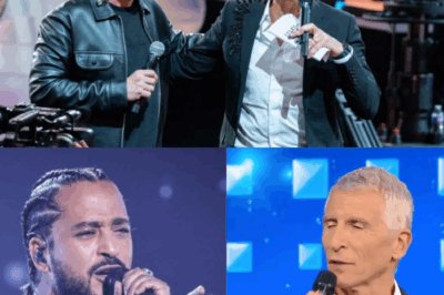Sur le plateau de NOPLP, l’ambiance dérape : Nagui s’en prend à Slimane en pleine prestation, créant un malaise glacial. La réponse ferme du chanteur ne tarde pas, et les réseaux s’enflamment. Entre liberté d’expression et responsabilité médiatique, le débat est lancé. Cliquez ici pour comprendre toute l’affaire !