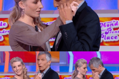 Quand la séduction s’invite sur le plateau de « Tout le monde veut prendre sa place » : Nagui, dans une forme éblouissante, se laisse aller à un échange de regards et de plaisanteries équivoques avec une candidate qui ne semble pas insensible à son charme. Le ton est léger, mais les sous-entendus fusent, faisant monter la température d’un cran. Une simple complicité télévisée ou un flirt assumé ? Ce moment inattendu a électrisé les réseaux sociaux et déclenché une vague de réactions. Qui est cette candidate ? Et que pense Mélanie Page, la compagne de Nagui ? Cliquez sur le lien pour tout découvrir.