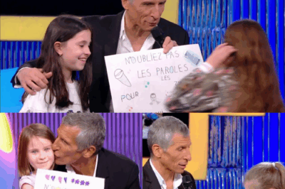 Tout semblait se dérouler comme d’habitude sur le plateau de N’oubliez pas les paroles, jusqu’à ce que deux jeunes enfants invités dans le public provoquent une réaction totalement inattendue de Nagui. L’animateur, d’abord hilare, s’est retrouvé soudainement décontenancé par leurs gestes et leurs paroles, créant une scène à la fois surréaliste et hilarante. Ce moment rare, capté par les caméras, a laissé toute l’équipe bouche bée. Que s’est-il réellement passé ? Cliquez sur le lien pour découvrir la séquence qui a retourné le plateau.