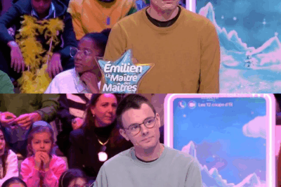 Scène inattendue sur le plateau des 12 Coups de Midi : alors qu’il semblait comme toujours en pleine maîtrise, Émilien se fait soudainement réprimander par une spectatrice du public, visiblement agacée par l’attitude ou les réponses du champion. Jean-Luc Reichmann, surpris par cet échange tendu, intervient rapidement pour calmer les esprits et adresser une mise en garde pleine de tact mais ferme. Que s’est-il vraiment passé ? Simple malentendu ou malaise plus profond ? Une séquence tendue et inédite qui intrigue les fidèles du jeu.