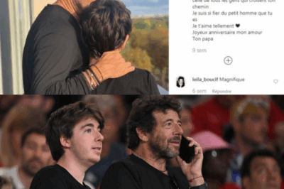 “Oscar avait 13 ans, Léon 11…” : Patrick Bruel s’effondre en évoquant ses fils – un moment bouleversant en direct