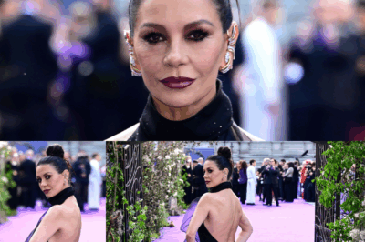 Catherine Zeta-Jones (55 ans) à couper le souffle en robe dos-nu fendue, elle ose le look veuve noire fatal