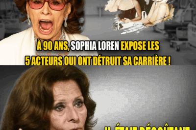 👑🎥🔥 Révélation fracassante ! À 90 ans, la légende vivante du cinéma, Sophia Loren, brise enfin le silence sur le plus grand secret d’Hollywood : la guerre d’egos et les trahisons en coulisses qui ont failli anéantir sa carrière ! Les noms des 5 acteurs qui ont secrètement conspiré contre elle sont enfin révélés, choquant le monde entier ! 😱💥🤯 Leur jalousie et leurs coups bas, cachés pendant des décennies, ont manqué de peu de faire s’effondrer l’empire de la diva italienne. C’est le scoop le plus brûlant de l’année, une confession explosive qui va réécrire l’histoire du cinéma ! 💣🍿✨