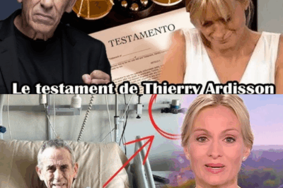 🔴📜💔 Le testament secret de Thierry Ardisson enfin révélé : Audrey Crespo-Mara éclate en sanglots face à une clause inattendue qui bouleverse tout – les proches sous le choc !