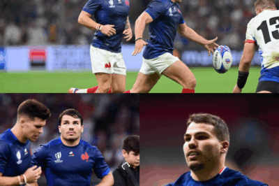 🇫🇷🏉 Antoine Dupont terrassé : le capitaine adulé des Bleus brisé par un choc brutal, son rêve mondialiste suspendu à un fil, la France retient son souffle dans l’attente d’un miracle médical 🤯😱🔥