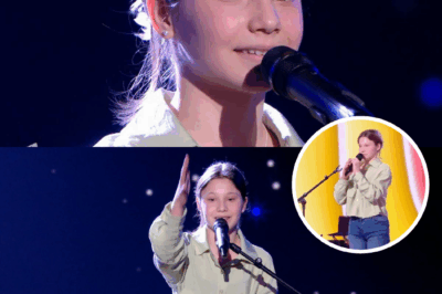 Ninon, 14 ans, bouleverse la France entière : l’adolescente transforme The Voice Kids en un moment historique en mêlant chant et langue des signes, un pari audacieux qui change tout