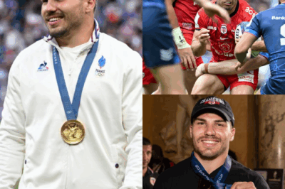 Antoine Dupont au cœur d’un scandale brûlant : double vie amoureuse, rumeurs d’une liaison interdite révélées en pleine compétition, l’icône du rugby français face à un tsunami médiatique inattendu