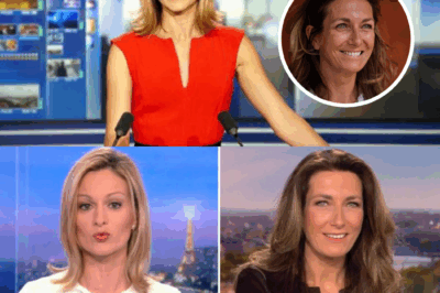 Courage insoupçonné, émotion à l’antenne, amitié secrète et rivalité cachée : la vérité bouleversante derrière l’hommage public d’Anne-Claire Coudray à Audrey Crespo-Mara sur TF1