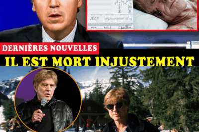 Robert Redford : Le Rapport d’Autopsie Révèle le Douloureux Combat Silencieux d’une Légende