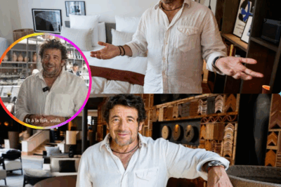 Drame médiatique et tempête de critiques – Patrick Bruel, visé par des attaques incessantes concernant son hôtel de luxe, réagit pour la première fois avec une fermeté inédite et une répartie explosive 😱 Que cache vraiment cette polémique et pourquoi certains détails restent invisibles au public? Secrets financiers, conflits internes ou simple malentendu? Cliquez pour découvrir la vérité complète et les révélations qui font trembler le monde du luxe…