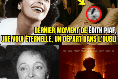 Édith Piaf : Les Derniers Mots Chocs et le Mensonge Caché d’un Adieu Légendaire