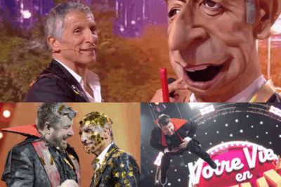 ALERTE CITROUILLES ! 🎃 Ce soir, Nagui et Bruno Guillon transforment leur plateau en véritable maison de l’horreur ! 👻 Pour un spécial Halloween de “Votre vie en jeux”, attendez-vous à des costumes de folie, des secrets effrayants et des fous rires monstrueux ! 🤣 Ne manquez pas cette soirée unique ! Tous les détails de cet événement terrifiant à lire en commentaire ! 👇