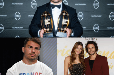 😱🔥 Antoine Dupont surpris dans une soirée secrète : gestes tendres, regards complices et proximité troublante avec une célébrité inattendue qui bouleverse l’image publique du capitaine du XV de France 🌟💔🎭