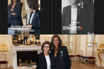 🏅🌸✨ Karine Le Marchand décorée par Rachida Dati devant sa fille Alya, Estelle Denis et Gérald Darmanin 👏🌟