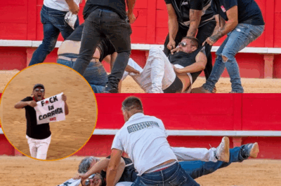 “F*** la corrida” : le youtubeur Jeremstar saute dans les arènes de Nîmes pour manifester son opposition à la tauromachie 💥👇👇