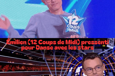 Émilien (12 Coups de Midi) et “Danse avec les stars” : Le Maître de Midi Entre Doutes et Nouvelle Aventure