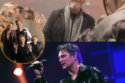 🎤👀 Florent Pagny présent au concert de David Hallyday, il n’est pas passé incognito ! 🌟👏