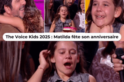 “The Voice Kids 2025 : Matilda souffle ses bougies et découvre une surprise incroyable qui bouleverse tout – le moment magique qui a ému jury, candidats et fans, laissant tout le monde sans voix !”