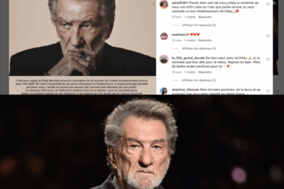 “Eddy Mitchell, les dernières informations sur son état de santé – Une mise à jour bouleversante, des révélations sur sa santé fragile et l’inquiétude grandissante des fans face à l’état de l’icône du rock français !”