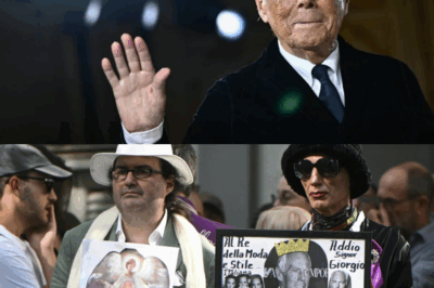 “💥💔 Dernier adieu à Giorgio Armani dans l’intimité : une cérémonie émouvante en petit comité, où proches et amis rendent hommage à la légende de la mode. Une perte dévastatrice pour l’industrie, marquée par des adieux chargés d’émotion.”